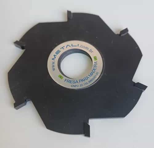 Fresa De Canal Ou Ranhura 6,5mm Para Tupia De Bancada