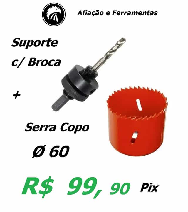 Serra copo 60mm MTX completa