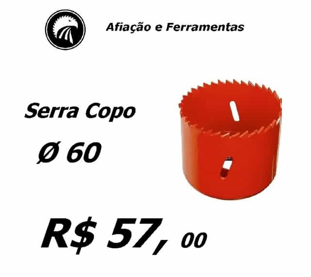 Serra copo Mtx 60mm