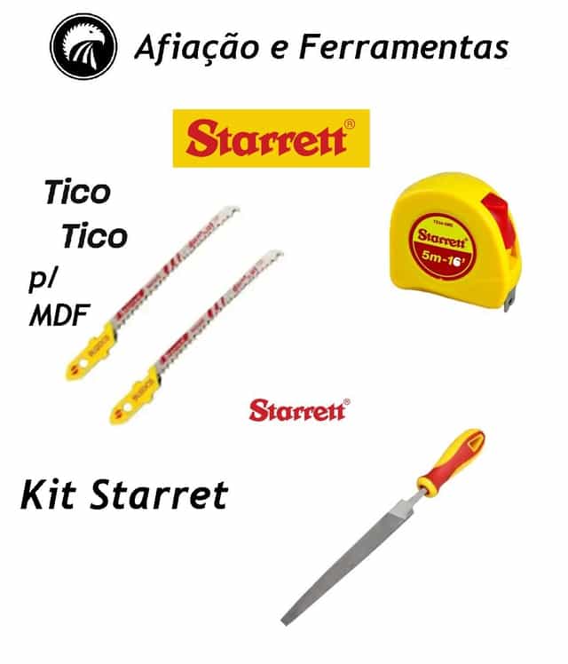 Kit Trena Lima e Lâmina Tico Tico