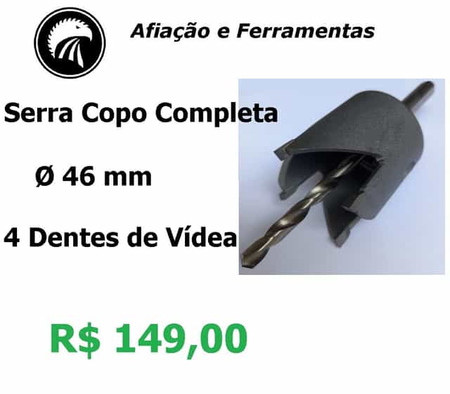 Serra Copo Ø 46 com 4 dentes Vídea